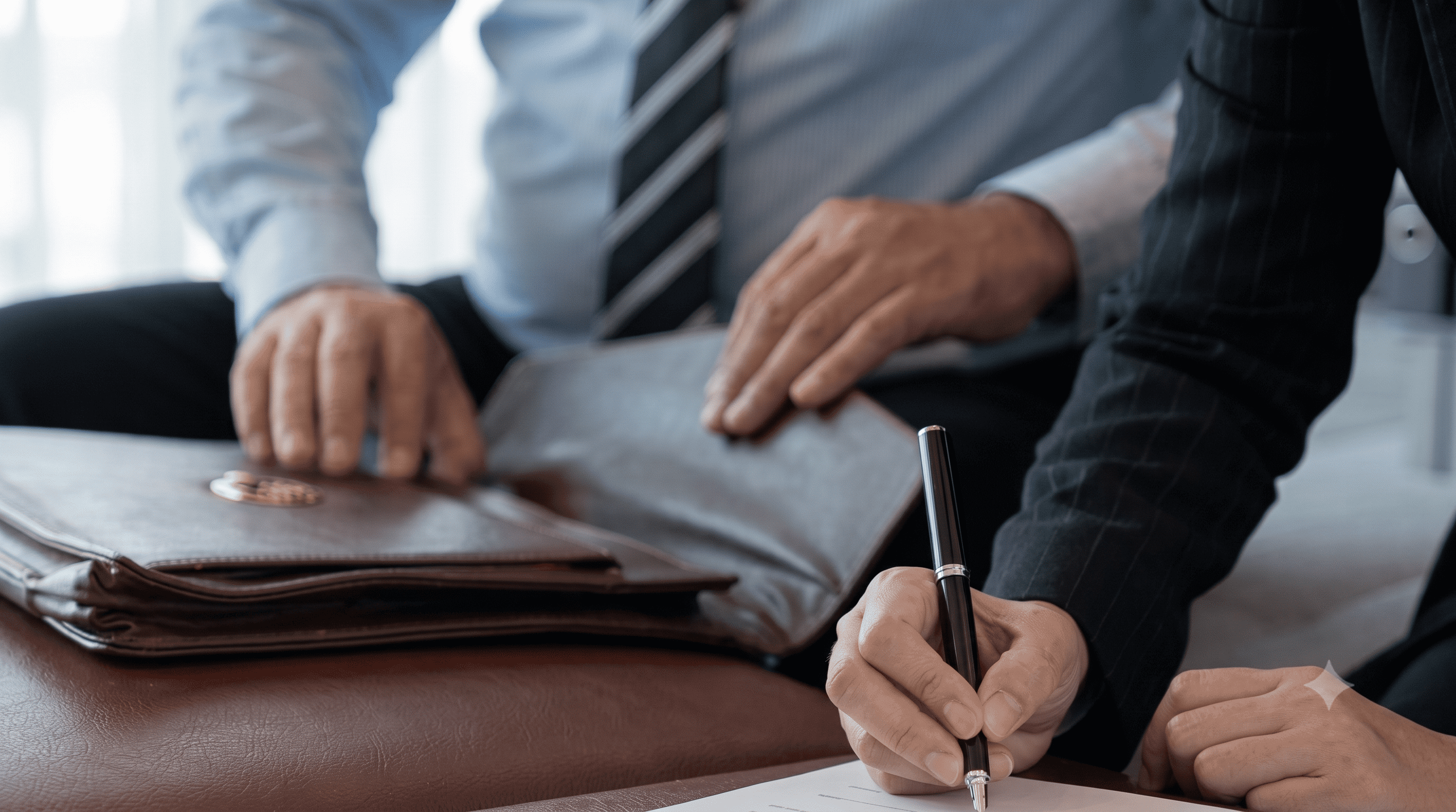 Engagement — signature d'un accord